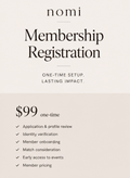 Nomi Membership Registration